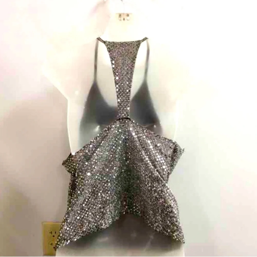 Formula X Sequined Razorback Top - Picture 2 of 3